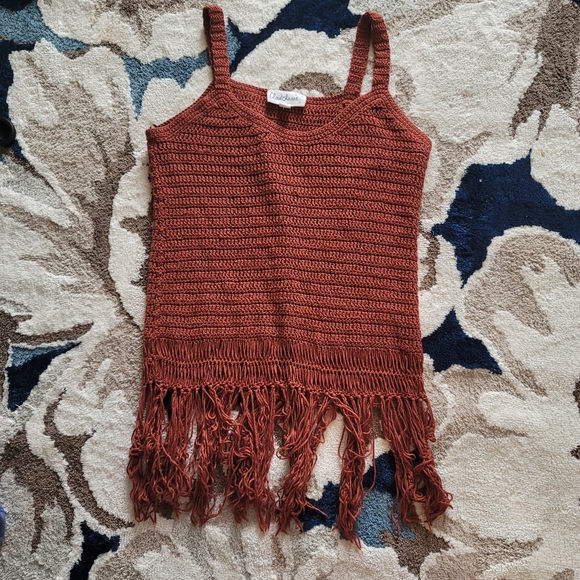 Knit summer see through top - Picture 1 of 5
